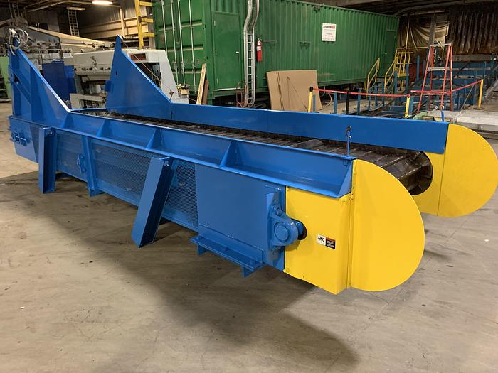 Used SHRED-TECH SHREDDER WITH TWIN 40 HP MOTORS