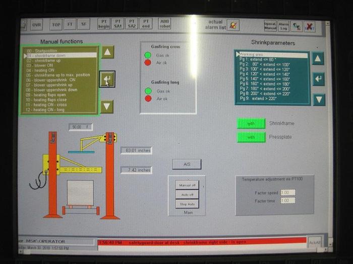 Used MSK PALLET WRAPPING LINE