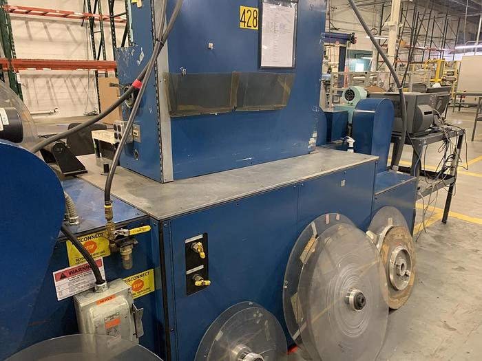 Used 4" GILBRETH SERIES 420 SINGLE LINE SEAMER LAY FLAT 100mm