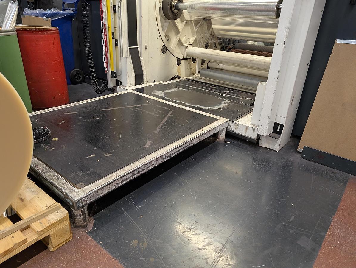 Used 40" WIDE W&H HELIOSTAR 8 COLOR ROTOGRAVURE PRINTING PRESS