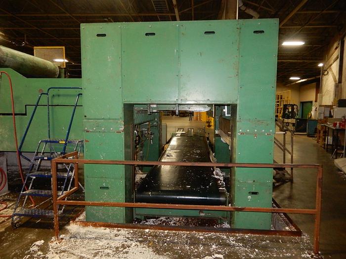 Used 122" (3.1M) TWIN WIRE WETLAP MACHINE W/ MODIFIED HEADBOX IN 2018 RATED 232 AIR DRY TONS