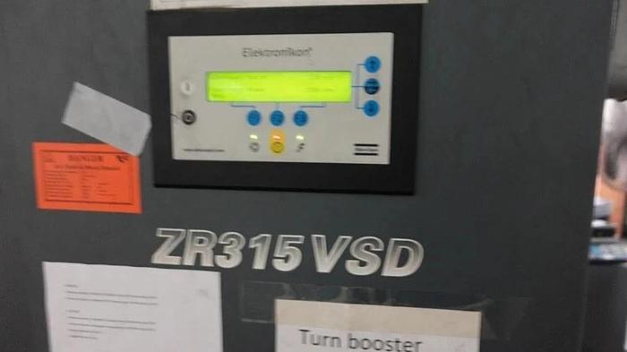 Used 400 HP ATLAS COPCO ZR315VSD AIR COMPRESSOR 