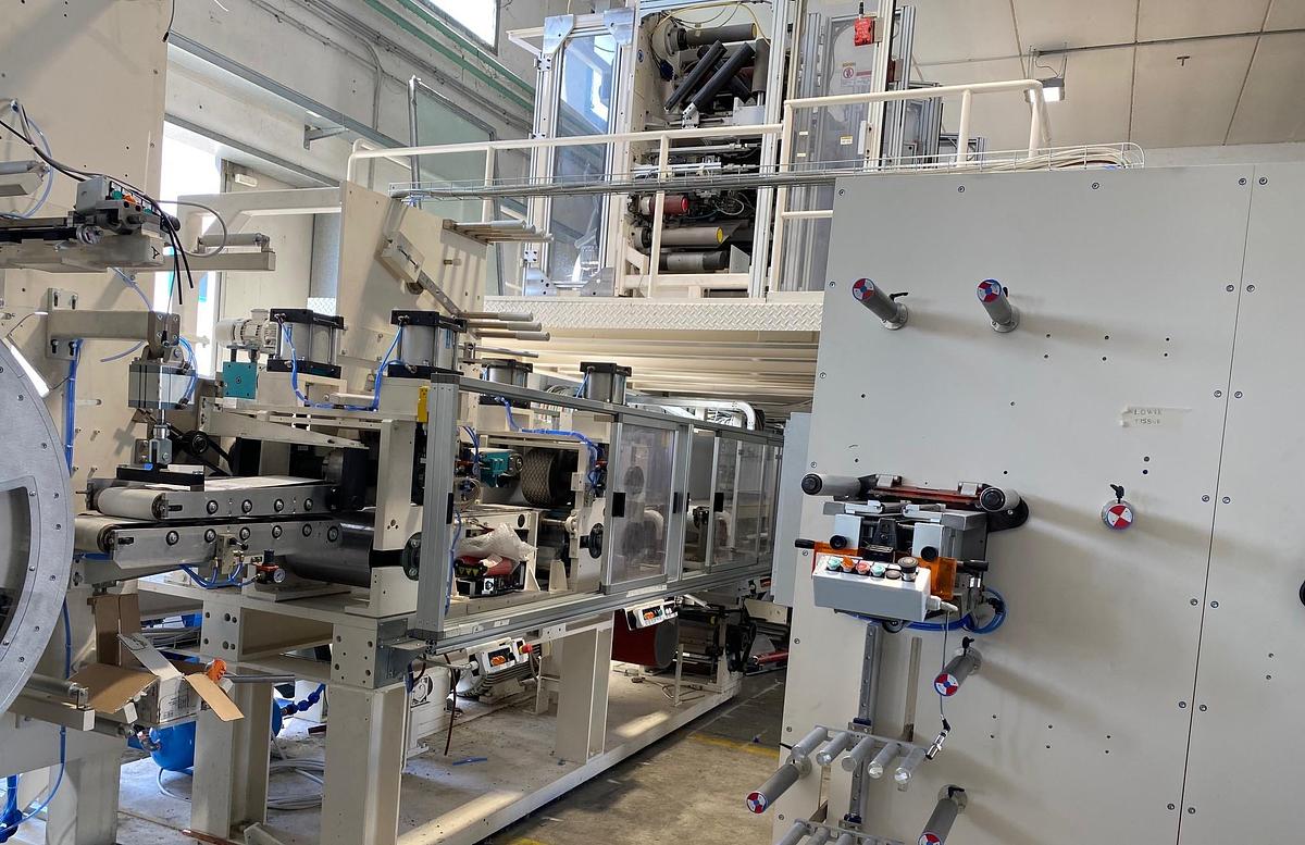 Used JOA TRADITIONAL BABY DIAPER LINE COMPLETE DRIVE UPGRADE AND REBUILD WITH ABB COMPONENTS IN 2024