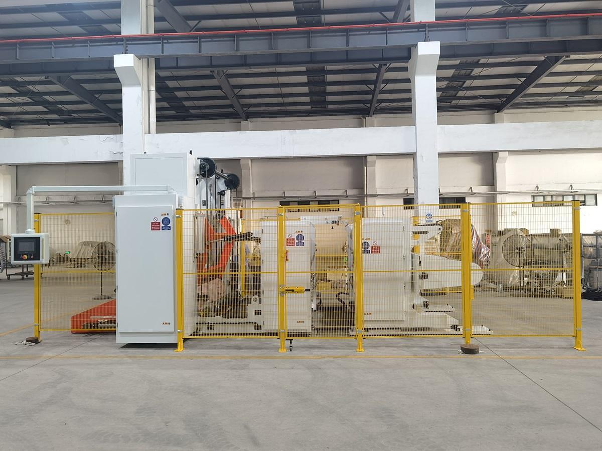 Used 63" SRC SYSTEMS LTD. MODEL 63TDW TWO DRUM WINDER 53" REWIND DIAMETER