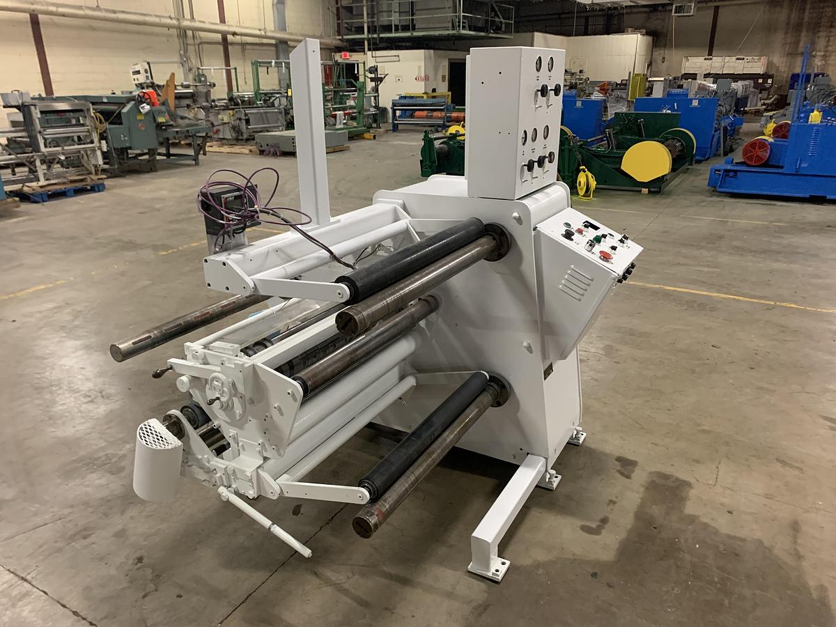 Used VOORWOOD MODEL 30-24/ 24R 30" HIGH SPEED SLITTER WITH TRIM BLOWER