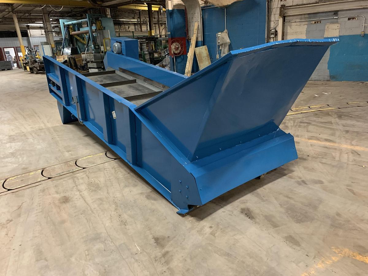 Used EXCEL EX-60 AUTOMATIC MANUAL TIE BALER WITH CONVEYOR VIDEO AVAILABLE