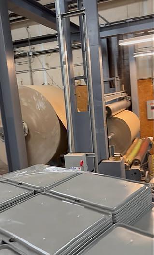 Used 72" CAMERON MODEL T-10 TWO DRUM WINDER MODEL 6