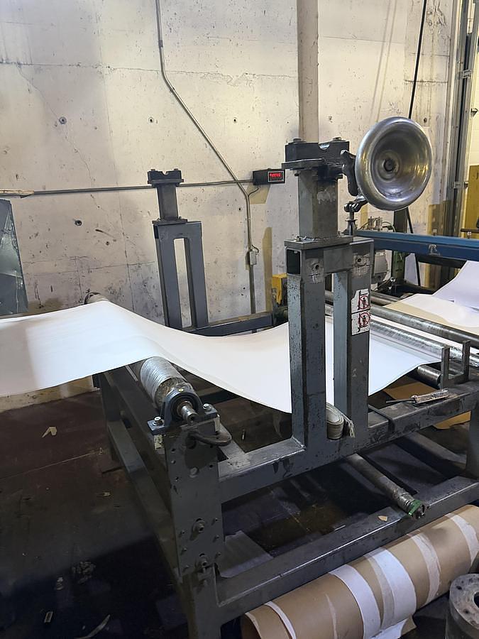 Used 72" WIDE BLACK BROTHERS COATER WITH CERAMIC DRYER