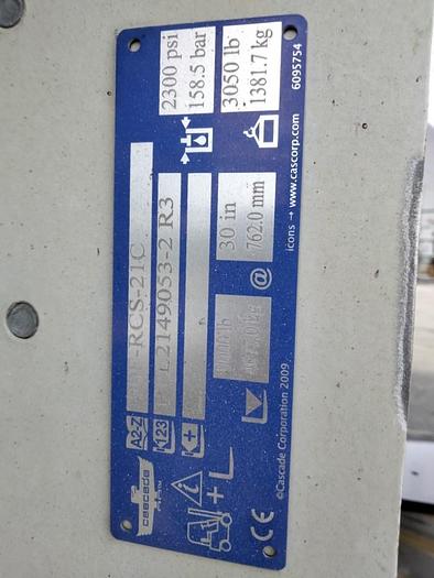 Used 12,000 POUND HYSTER MODEL S120FTPRS PAPER ROLL CLAMP TRUCK FORKLIFT