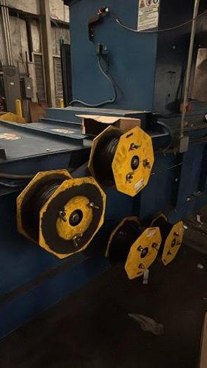 Used 30 HP BALEMASTER MODEL 4830G-8 (EO-840) HORIZONTAL AUTO TIE BALER 60" x 40" FEED OPENING MANUFACTURED 2017