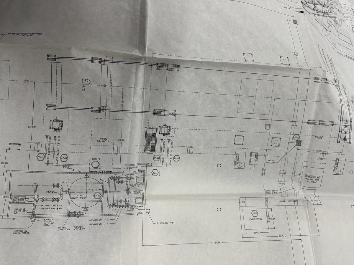 Used 72" WIDE INTAROTO LAMINATOR - PAPER & BOARD