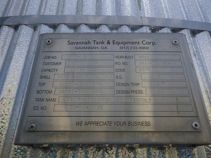 Used ROSENBLAD DESIGN GROUP, INC. MULTI-EFFECT EVAPORATOR SYSTEM MANUFACTURED 2018 - PENDING RF