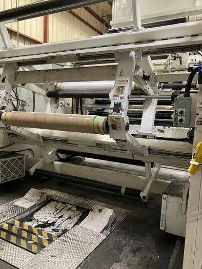 Used 57" WIDE PCMC INFINITY 10 COLOR PRINTING PRESS GEARLESS