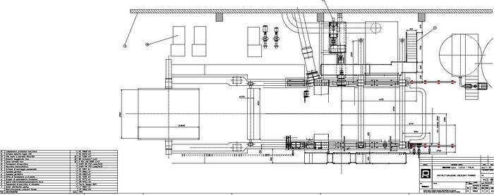 Used (2.75M) RECARD CRESCENT FORMER TISSUE MACHINE 65 TPD
