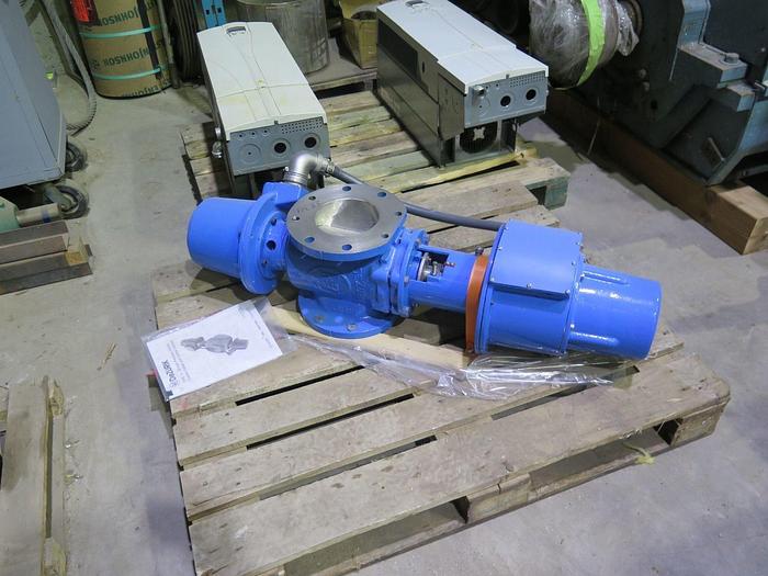 Used DEZURIK BASIS WEIGHT VALVE 6' REFURBISHED