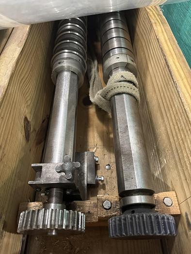 Used 62" DUSENBERY 10000-24 DUPLEX SLITTER REWINDER 24" REWIND DIAMETER