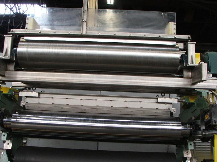 Used 60" WALDRON / ROSS AIR SYSTEMS REVERSE ROLL COATING STATION