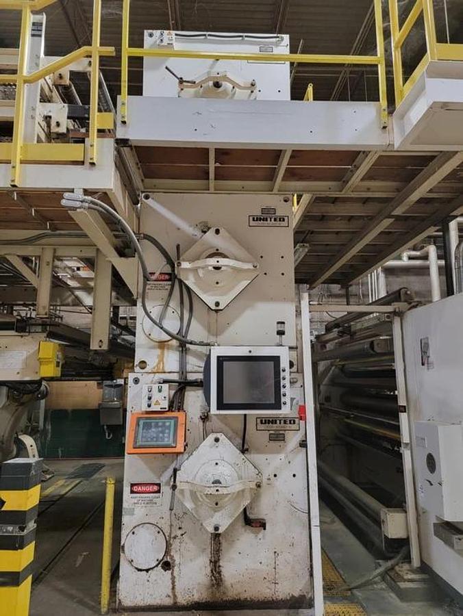 Used 98" AGNATI MWU DOUBLE WALL / 5 PLY CORRUGATING LINE