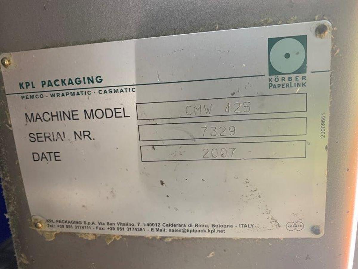 Used 2005 PERINI SINCRO 5.0 106" BRT REWINDING LINE WITH 2 LANE PERINI LOG SAW