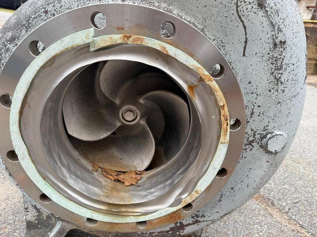 Used GOULDS PUMP SIZE 10X12-18 STAINLESS STEEL