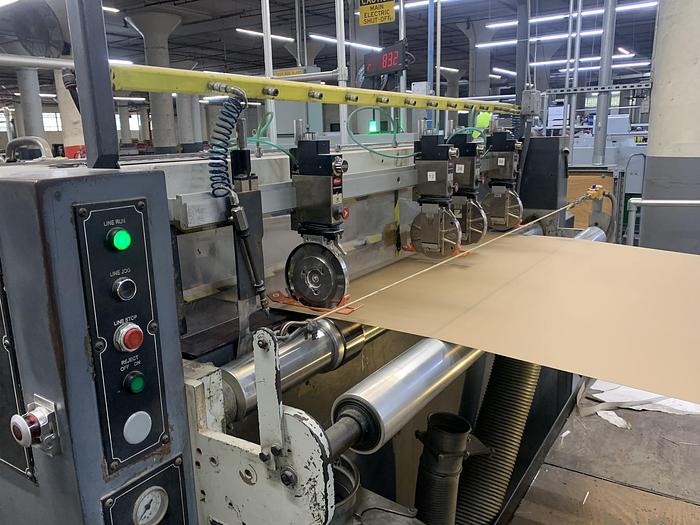 Used 65" WIDE MAXSON DUAL ROTARY SHEETER