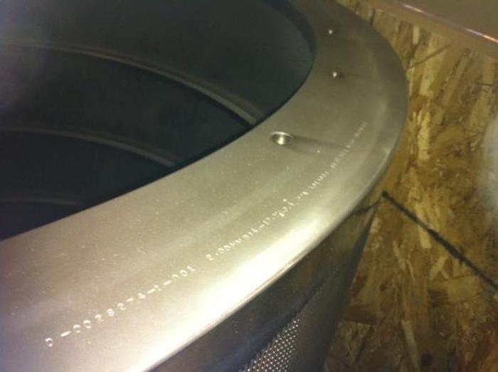 Used FIBERPREP MDL SPH 1500 PRESSURE SCREEN T316 S/S .008" HOLES