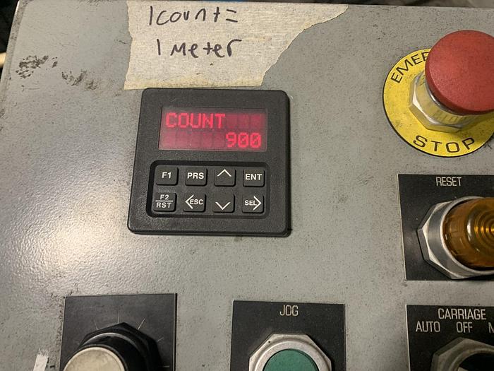 Used 60" WIDE KIDDER PAPER SLITTER REWINDER - UPDATED DRIVE - PENDING