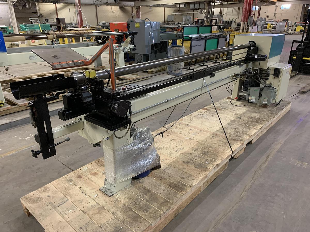 Used 120" WIDE AUTOMATIC HANDLING MODEL SHARK-10 CORE CUTTER 3" CORES