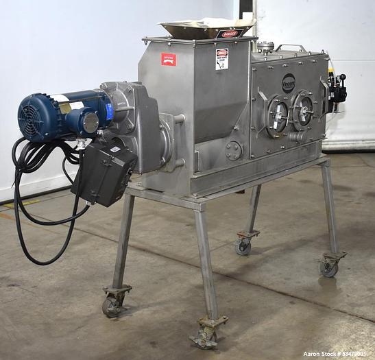 Used VINCENT MODEL CP-4-VT SCREW PRESS S/S