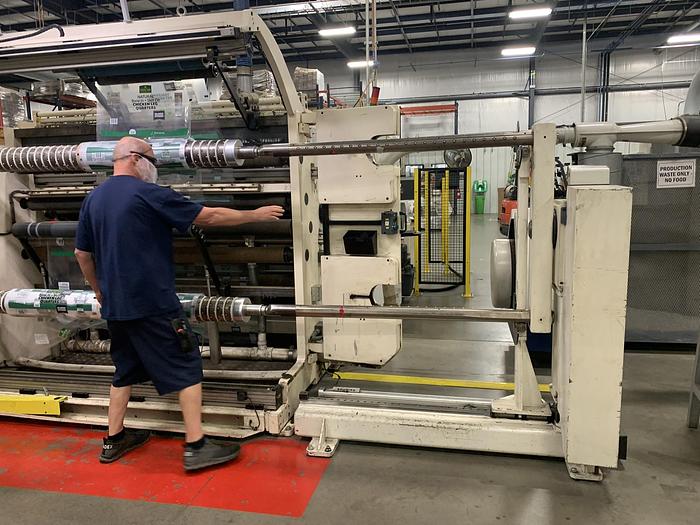 Used 2004 TITAN SR7 DUPLEX CANTILEVERED SLITTER REWINDER