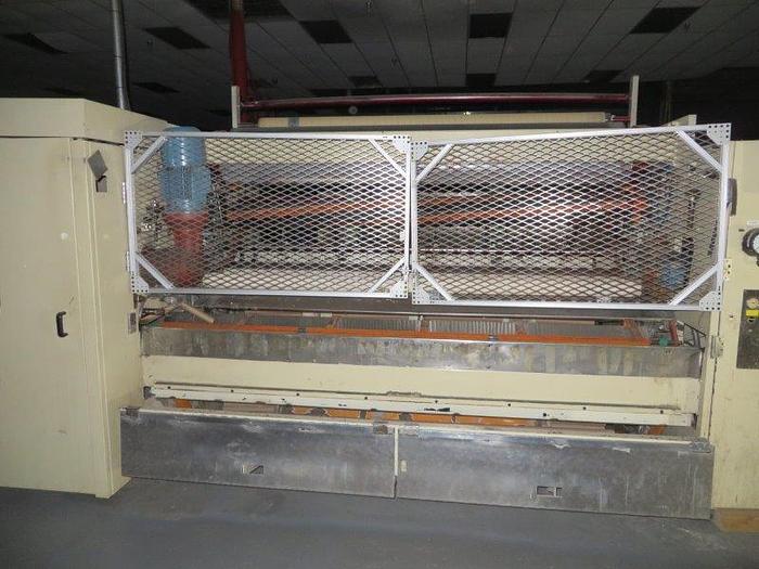 Used 106" PERINI 716B BATHROOM TISSUE LINE WITH VTP WRAPPER