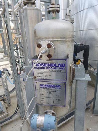Used ROSENBLAD DESIGN GROUP, INC. MULTI-EFFECT EVAPORATOR SYSTEM MANUFACTURED 2018 - PENDING RF