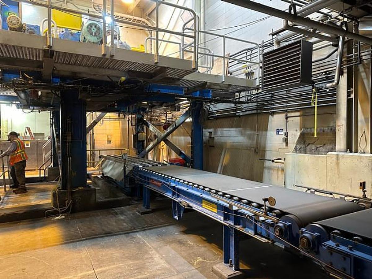 Used ANDRITZ 4.2 M (165") WET LAP SYSTEM & BALING LINE 630-700 BDTPD