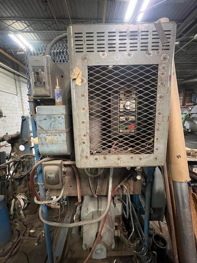 Used 73" CAMERON TWO DRUM WINDER SCORE SLITTING - STILL RUNNING