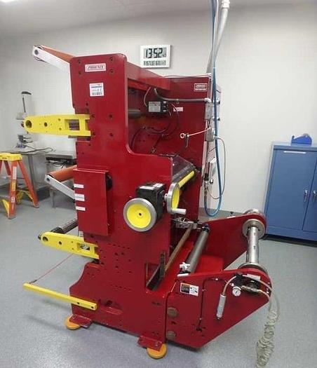 Used 18" PHOENIX MACHINE MODEL 650FC/18 DUPLEX SLITTER REWINDER