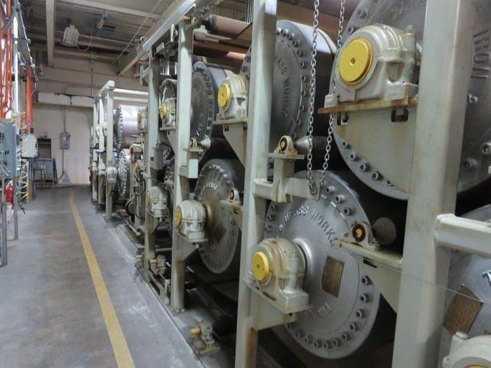 Used 24" LABORATORY FOURDRINIER PAPER MACHINE
