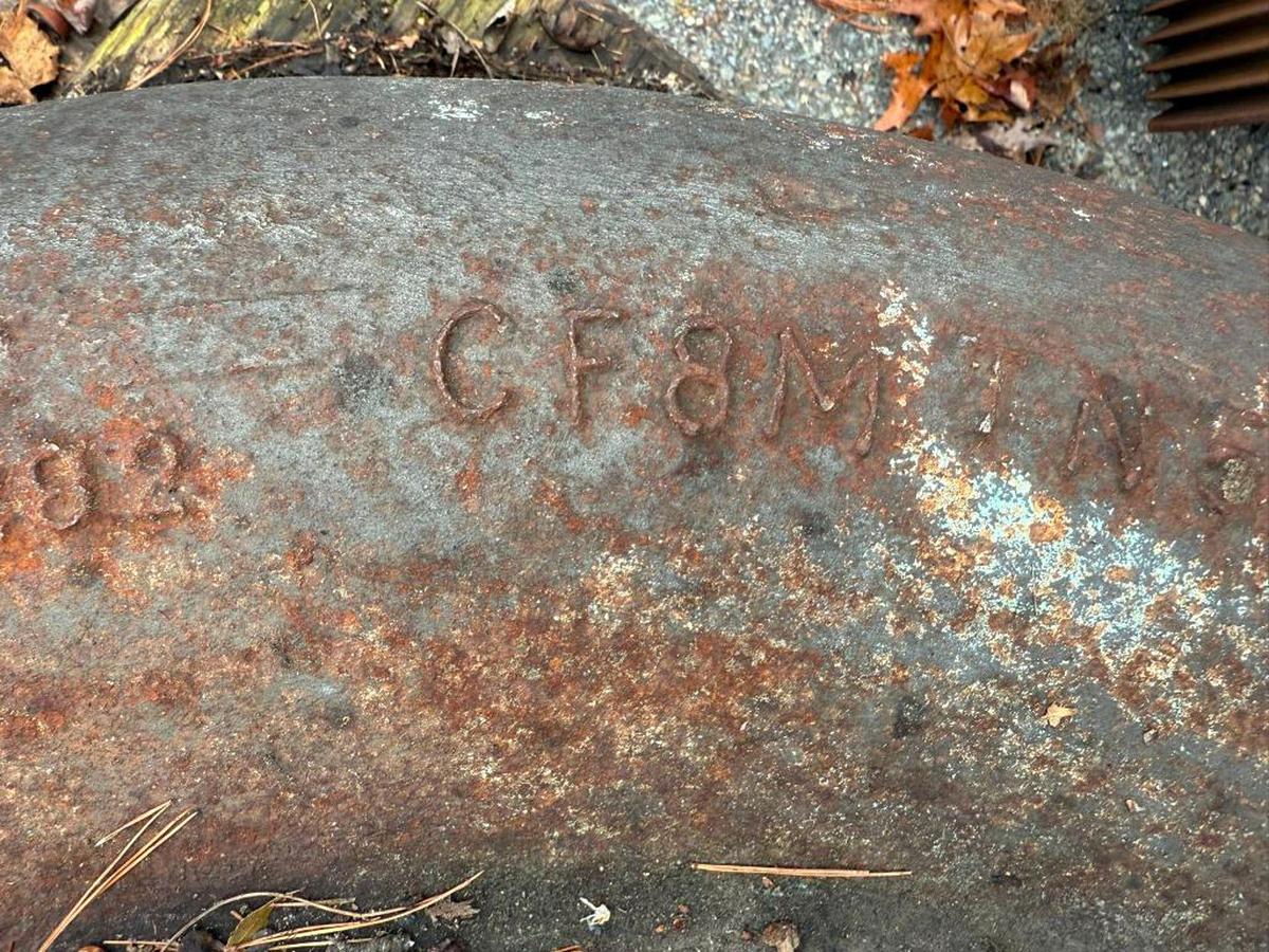 Used GOULD PUMP CASING SIZE 10X12-24 STAINLESS STEEL