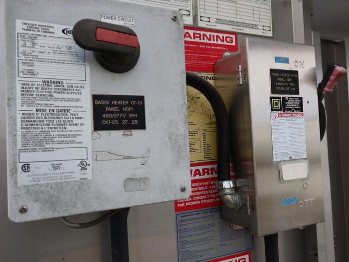 Used THREE SPX MARLEY COOLING TOWERS MANUFACTURED 2017