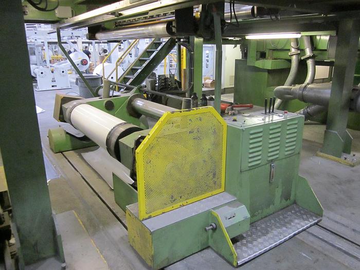 Used 80" PASABAN MODEL KST-2200 DUAL ROTARY KNIFE SHEETER DRIVE UPGRADE 2010