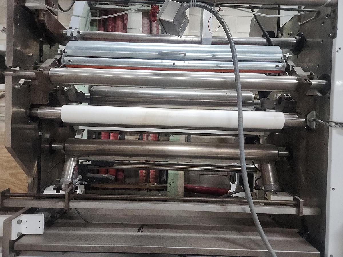 Used 36" WIDE REM (ASSOCIATED MACHINE DESIGN) MODEL 3250.17 DUPLEX SLITTER REWINDER