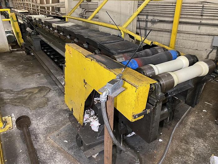 Used 375' 5000LB CAPACITY IN FLOOR ROLL HANDLING SYSTEM