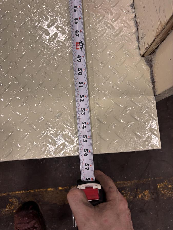 Used SOUTHWORTH SCISSOR LIFT TABLE 2,000 POUND CAPACITY 8'X4'X5'