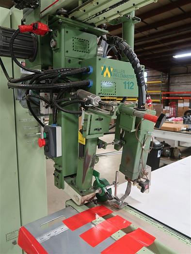 Used 22' MILLER WELDMASTER MODEL 112SB SEAM WELDER 