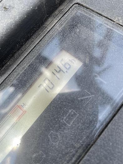 Used TOYOTA 8FGC55U-PRS 12000LB CAPACITY TRUCK W/CASCADE 60" DIA. ROLL CLAMP