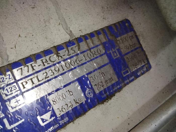 Used 12,000 POUND HYSTER S120FTPRS FORKLIFT WITH PAPER ROLL CLAMP MFG. 2018