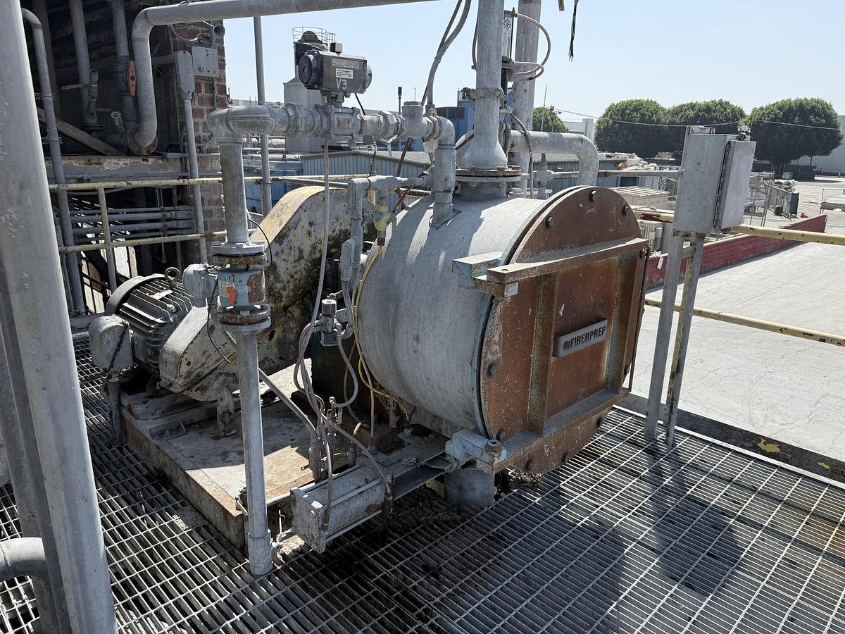 Used FIBERPREP DIABLOFINER II DETRASHING SCREEN STAINLESS STEEL 