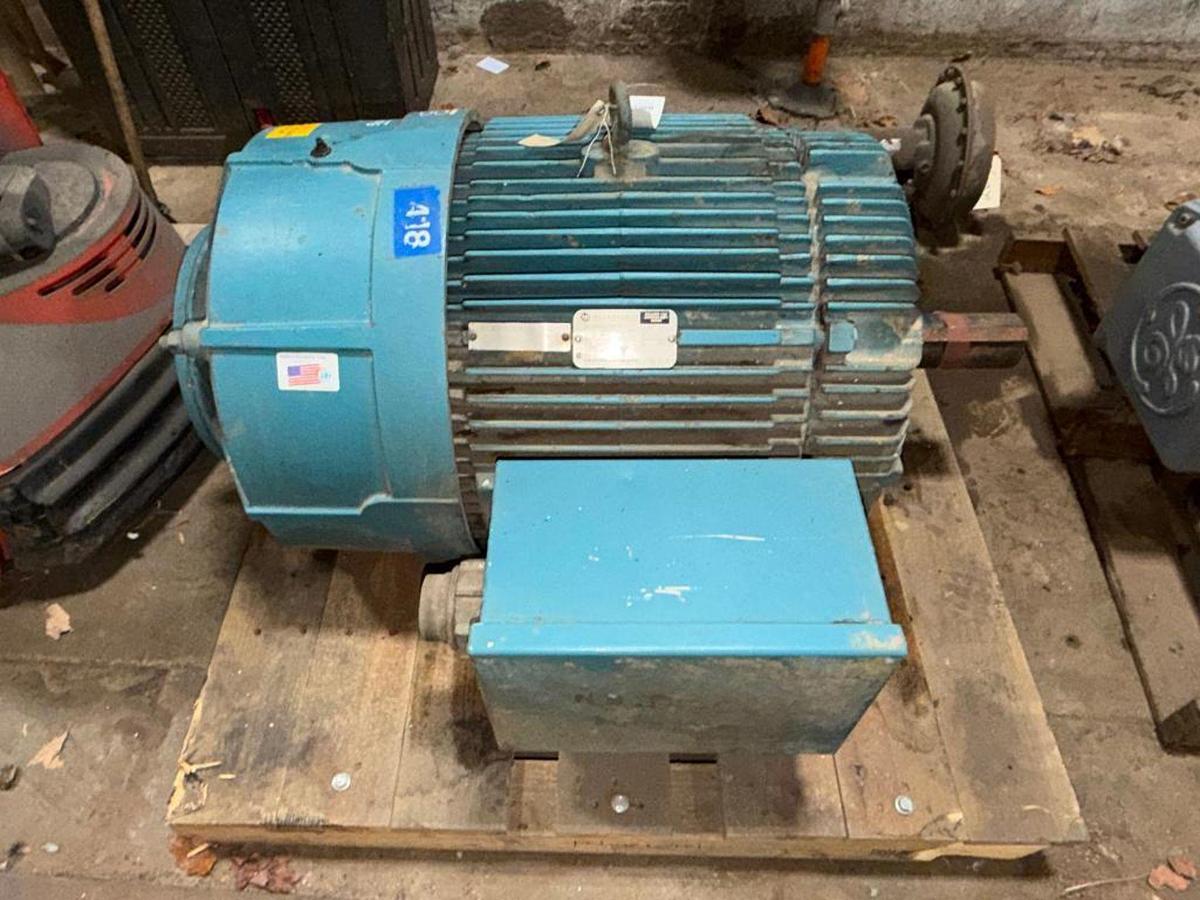 Used 100HP ALLEN BRADLEY AC MOTOR FRAME 405Ts