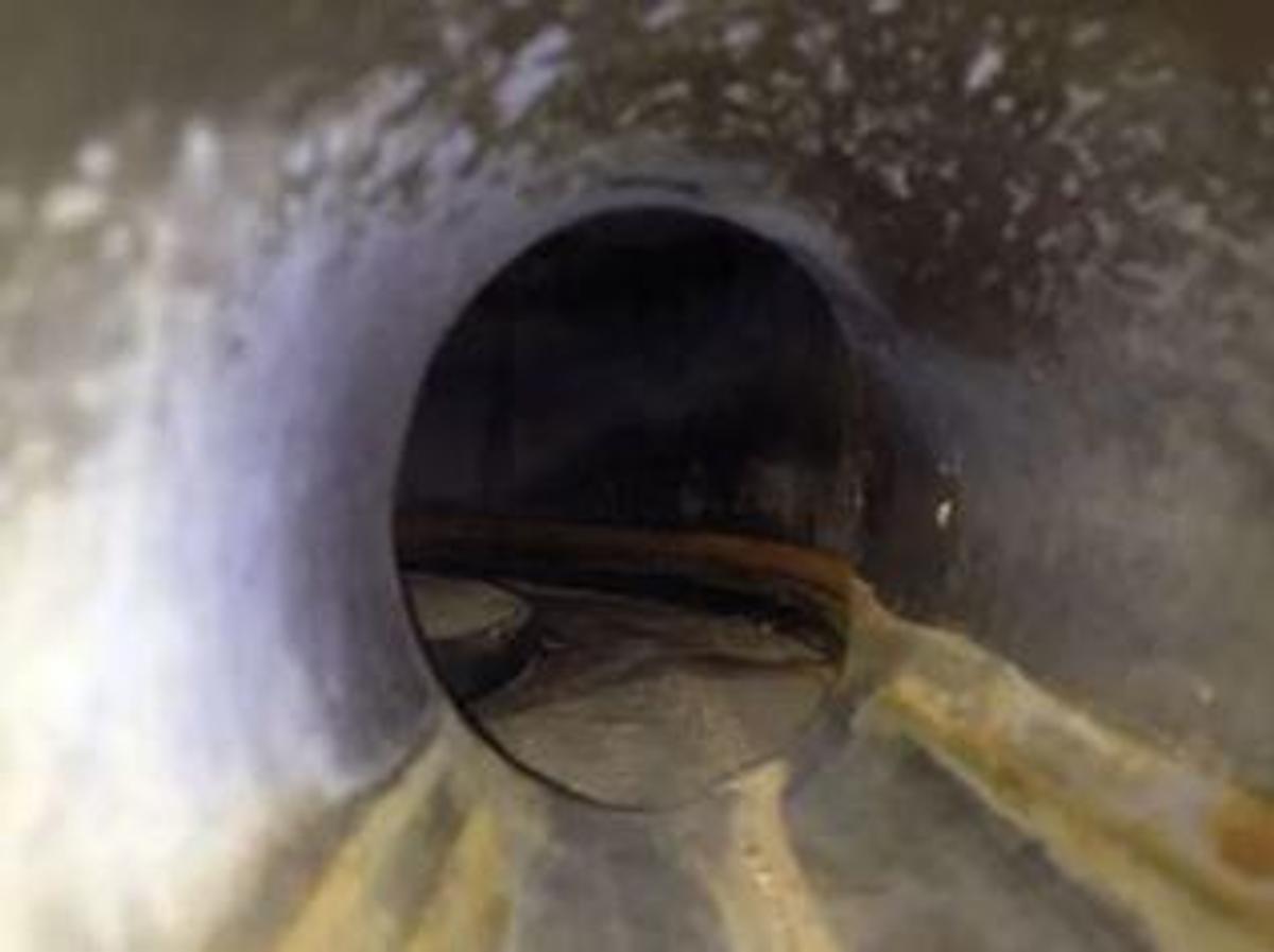 Used VOITH/SULZER STAINLESS STEEL PRESSURE SCREEN MODEL VPS 05