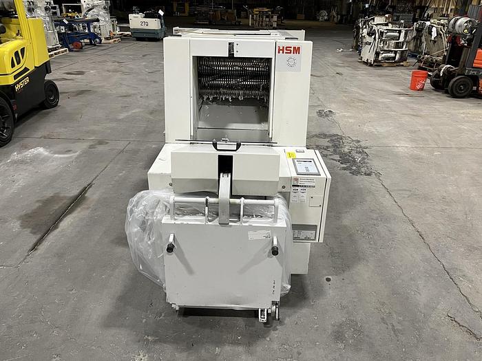 Used HSM FA 490.1 SHREDDER WITH BALER ATTACHMENT-PENDING