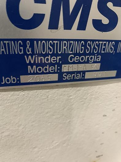 Used 52" WIDE CMS MOISTURIZER SYSTEM - ALLEN BRADLEY CONTROLS - PENDING